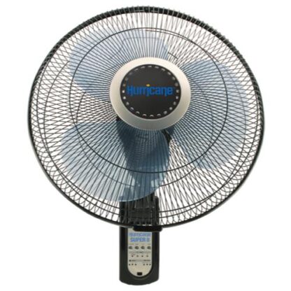 Hurricane® Super 8 Oscillating Digital Wall Mount Fan 16"